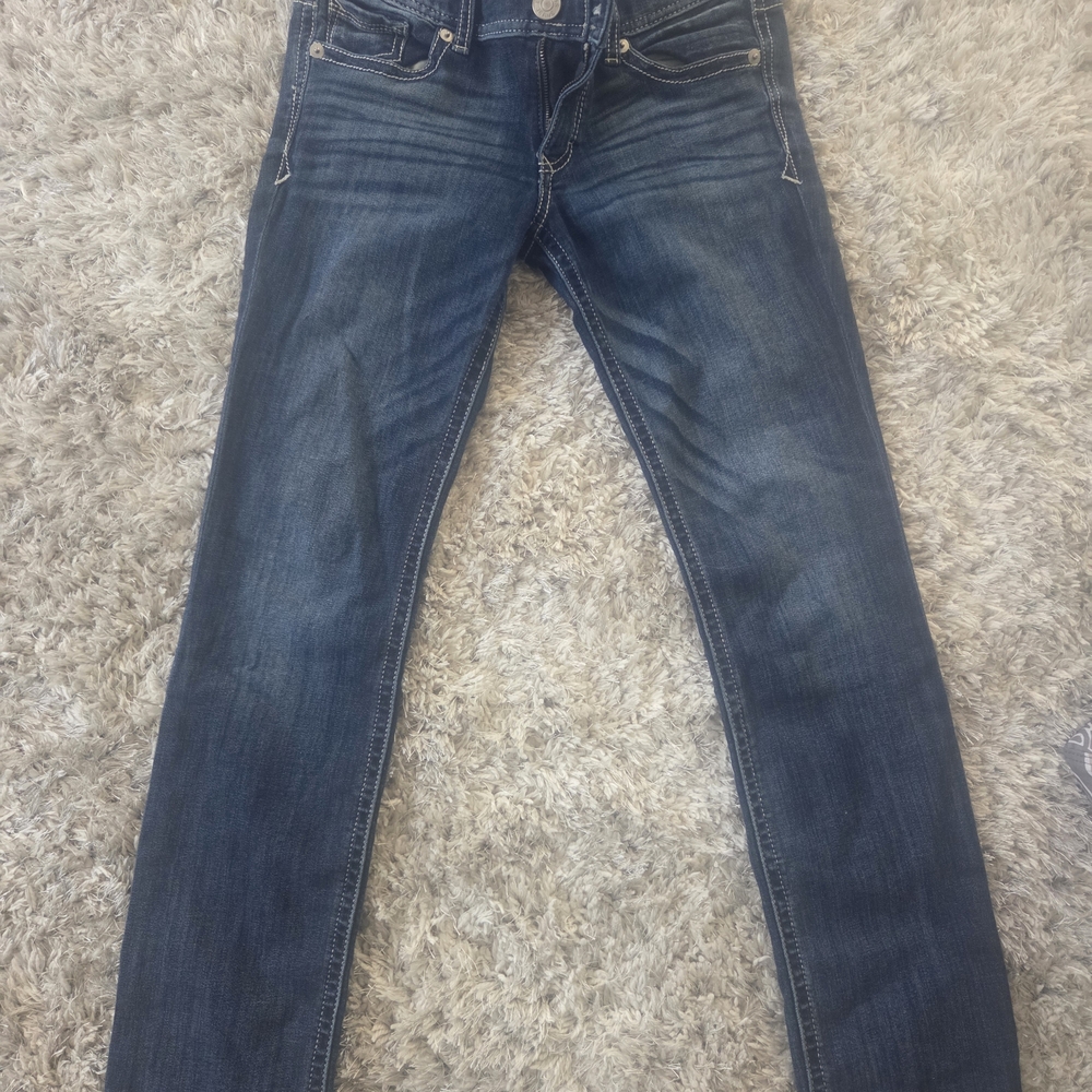 Express Blue Skinny Jeans